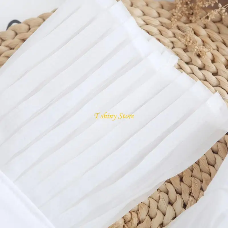 n58f-popular-pleated-wrist-sleeves-detachable-sleeves-for-formal-outfit-arm-accessory