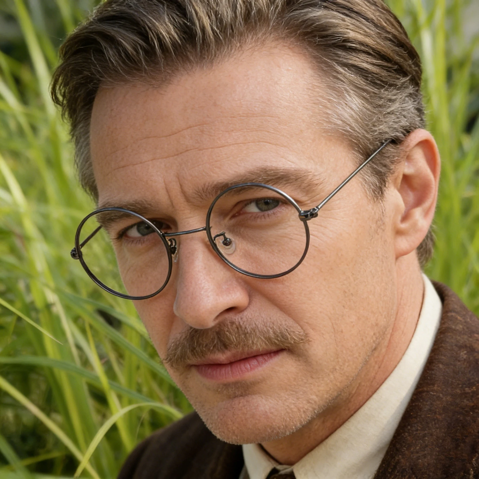 Retro Round Spring Glasses Flexible Optical Eyewear Vintage Filamentous Eyeglasses Classic Adjustable Spectacles