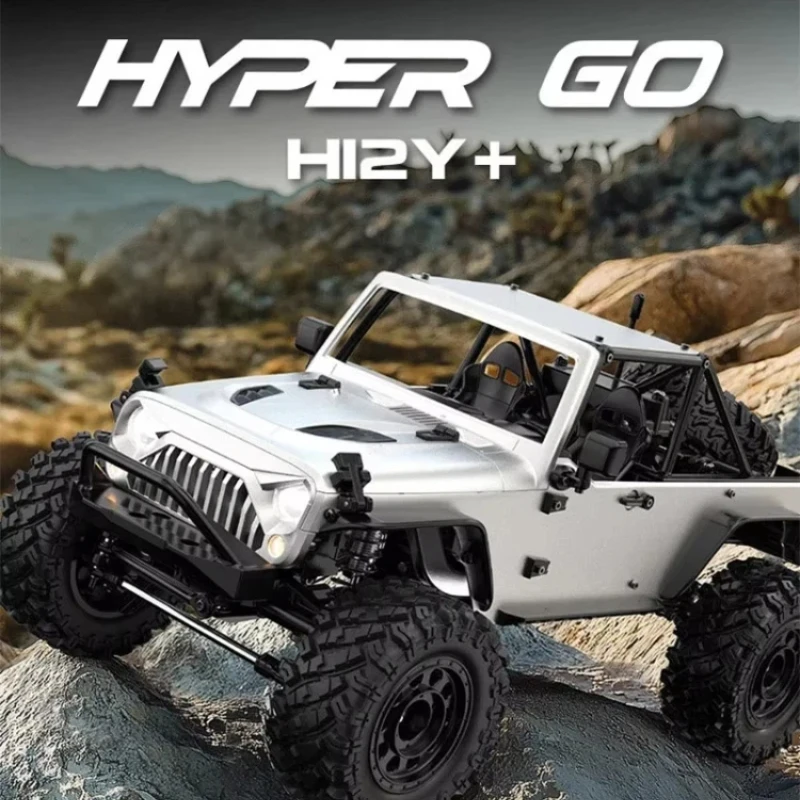 MJX Hyper Go H12Y Brushless 4WD RC Rock Crawler Proportional Throttle Steering Off Road Hobby Remote Control Vehicle