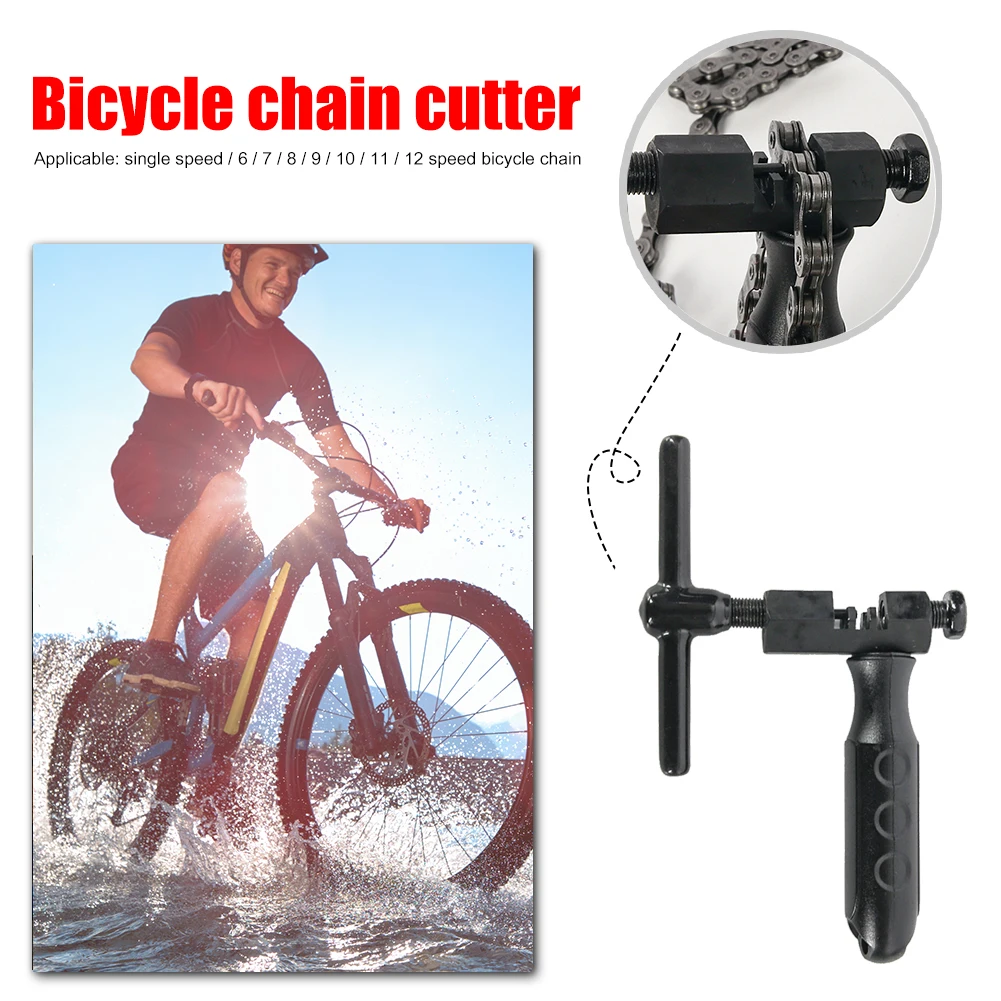 Bicycle Chain Remove and Install MTB Cycle Repair Tool Chain Breaker Splitter Tool for 6/7/8/9/10/11/12 Speed Bicycle Chain Link