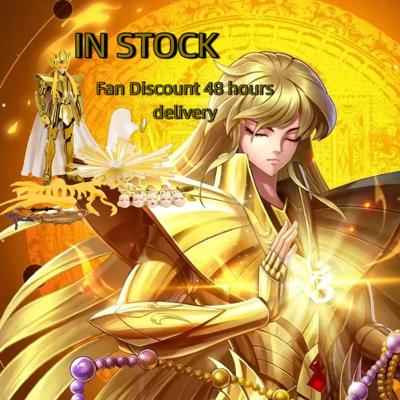 

【IN STOCK 】ST Model Saint Seiya Myth Cloth EX Virgo Asmita Gold Lost Canvas/LC Knights of the Zodiac Action Figure