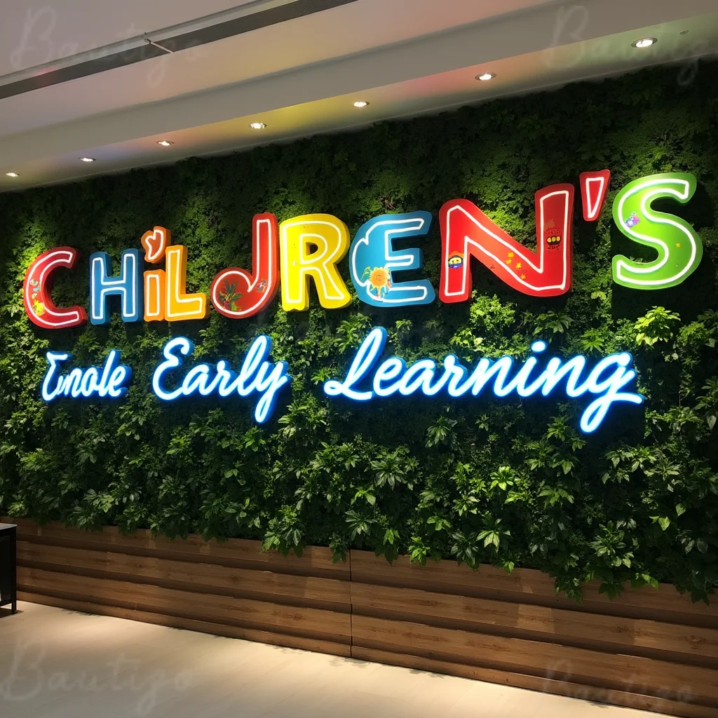 Custom Illuminated LED Frontlit 3D Metal Letters Sign For Business Storefront Outdoor Waterproof Light Up Signage