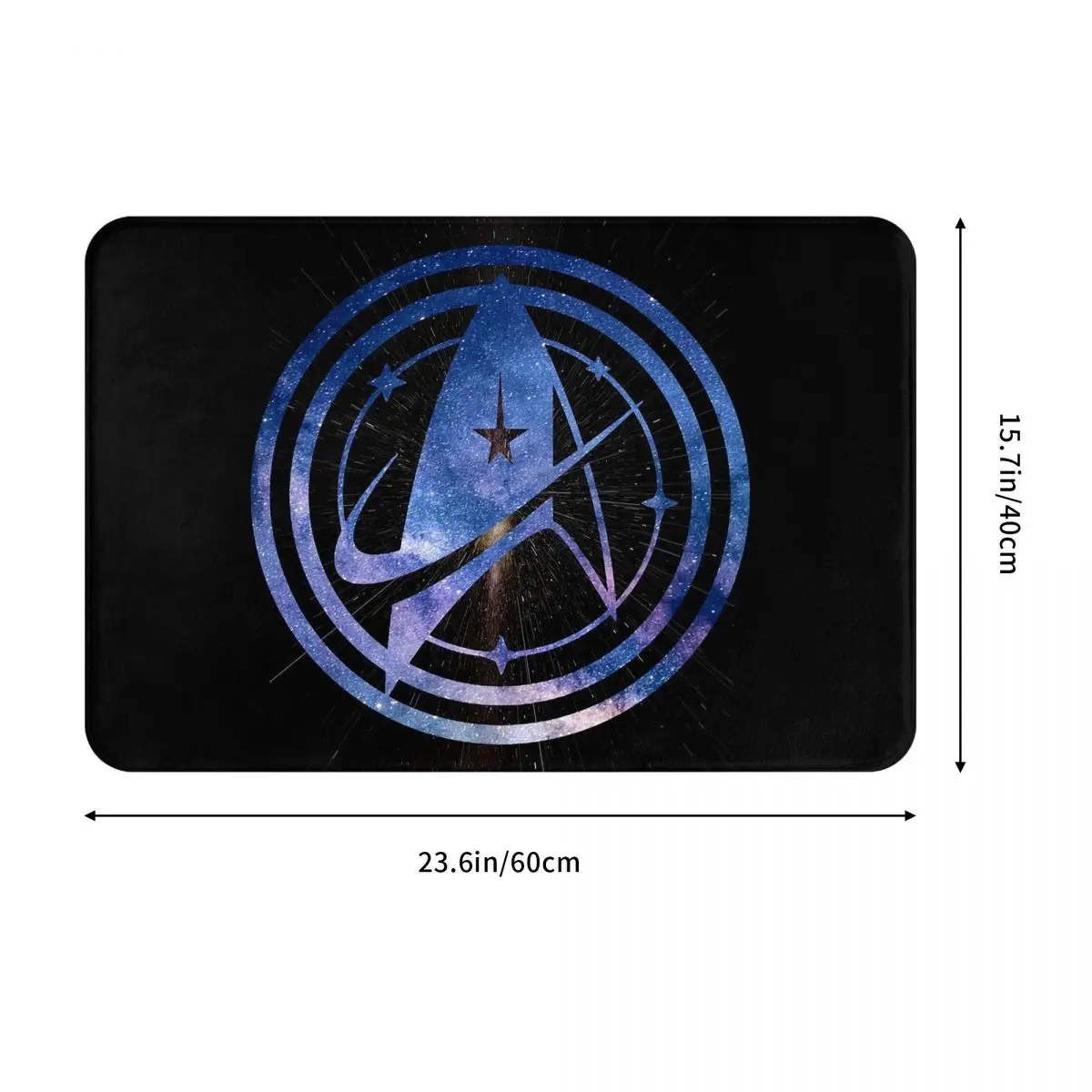 Star Treks Science Fiction TV Series Doormat Cushion Carpet Rug Kitchen Entrance Home Floor Mat for Bathroom Footpad Mats