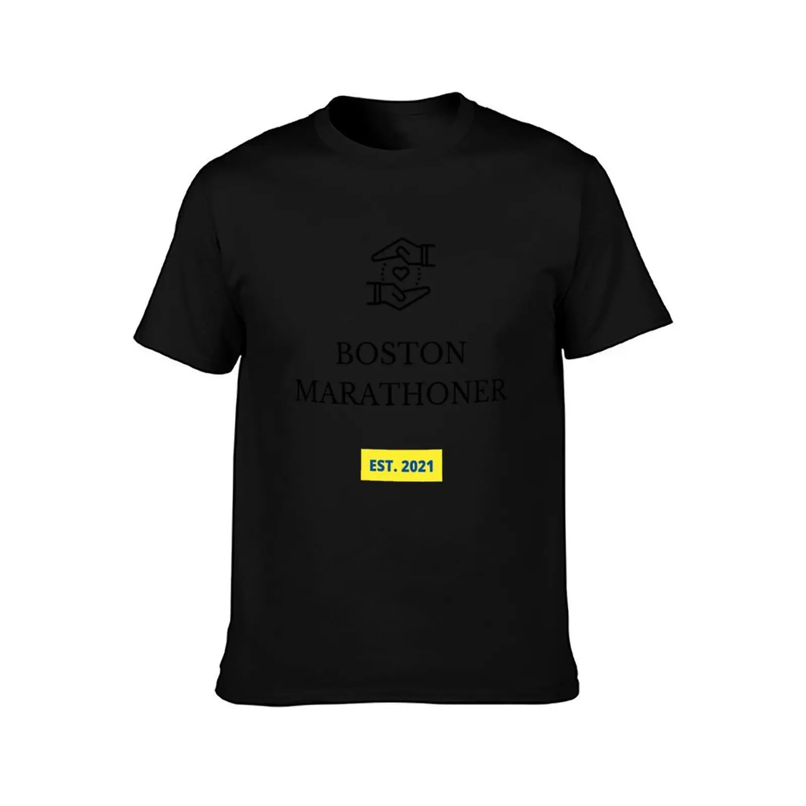 Boston Marathon T-Shirt, Summer Casual Cotton Tee, Oversized Streetwear Tops, Vintage Graphic Print, Loose Fit Short Sleeve