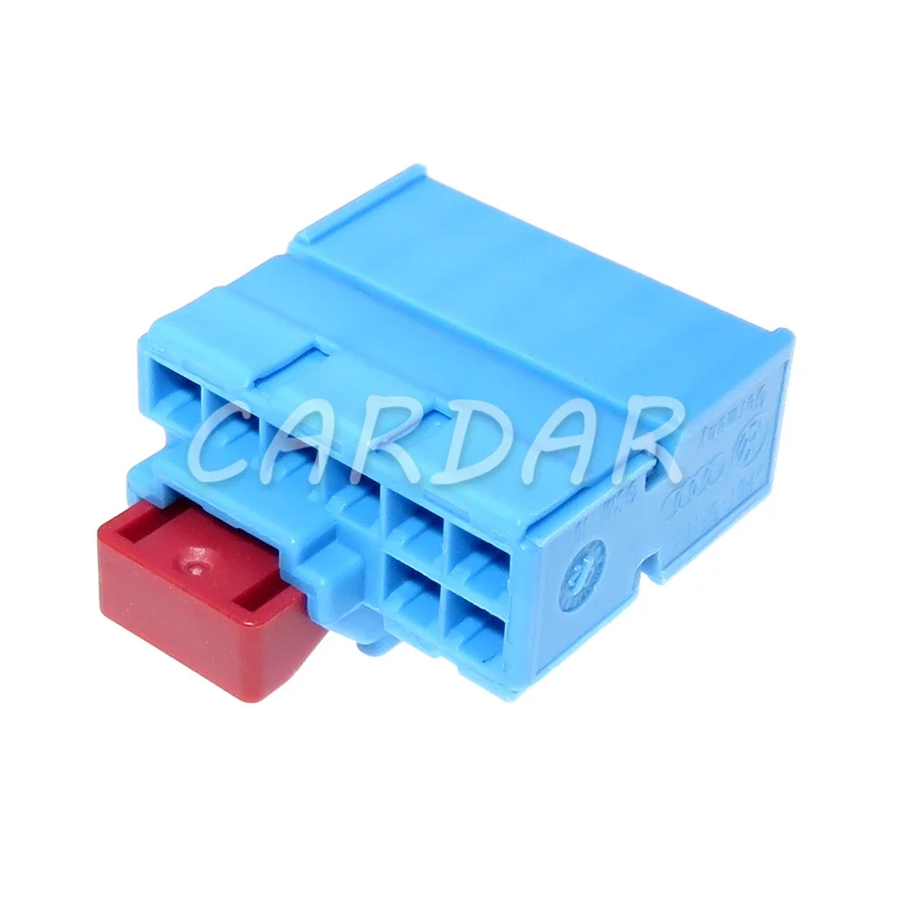 1 Set 8 Pin 1.5 Series Blue Auto Unsealed Socket AC Assembly Car Plastic Housing Wiring Connector For VW Audi 1K8 972 928 B