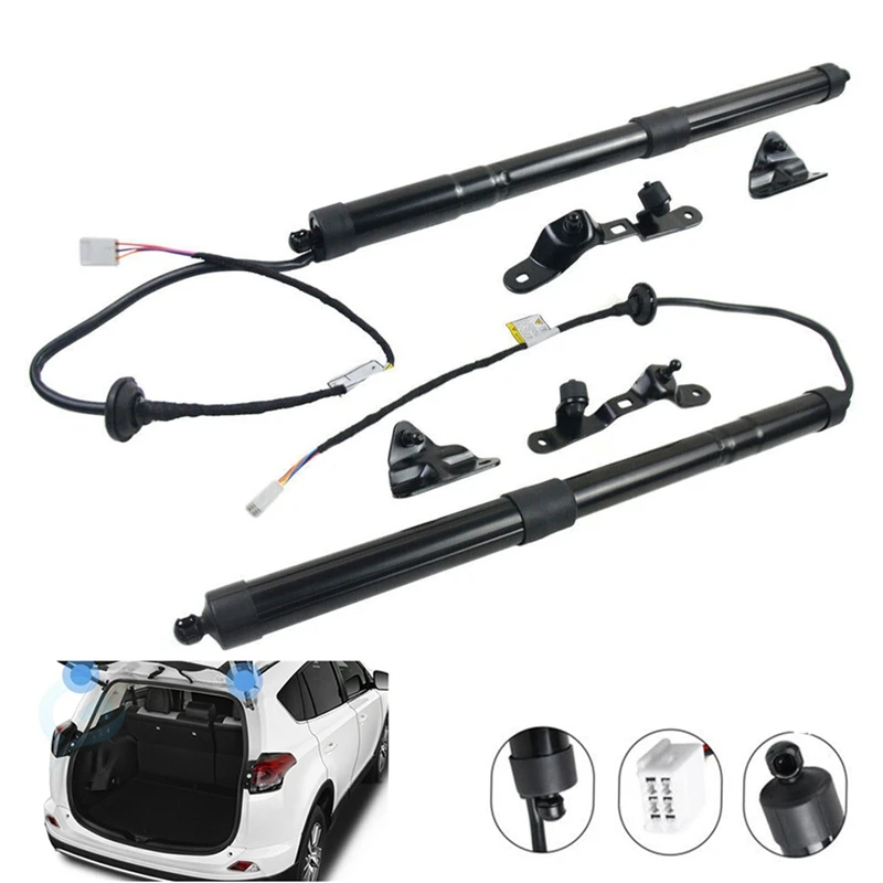 Car Rear Tailgate Power Lift Support Left & Right For Toyota RAV4 2013-2018 68920-09010 68910-09010 Replacement Parts