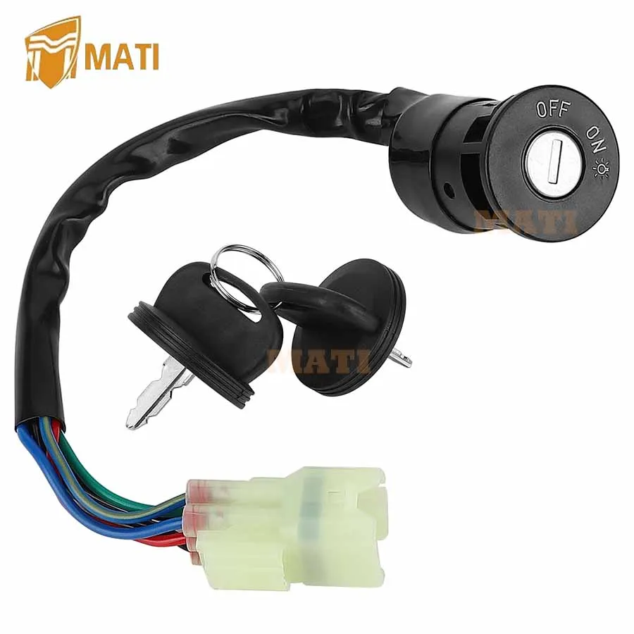 

MATI Ignition Key Switch for Can-Am DS 50 DS 90 DS50 DS90 Quest 50 Quest 90 2002-2007 A3510016600A Warranty 1 Year