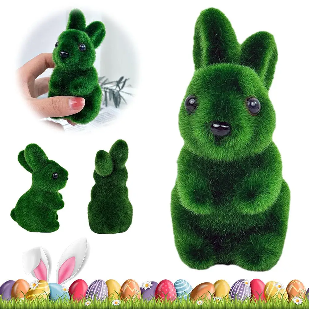 1/2PCS Moss Bunny D…