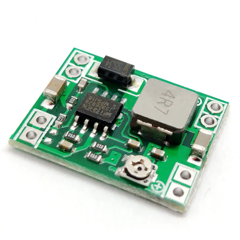 MP1584EN 3A Ultra-Small Size DC-DC Step Down Supply Module Adjustable Power Step-down Descending Output 24V 12V 9V 5V 3V MP1584