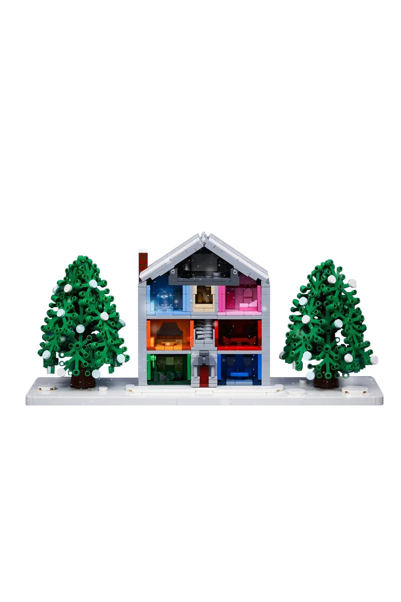 

MOC Taylored Love House Building Blocks Model Music MV Love Fearless Evermore Apartment Villa Bricks Toys Valentine's Day Gifts