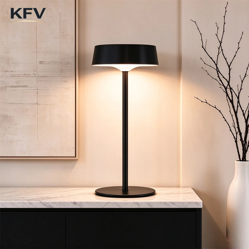 KFV Schreibtischlampe mit Solar- und USB-Aufladung, 3 Farbtemperaturen, dimmbare LED-Tischleuchte, wasserdichte Tischlampe, Solarleuchte für Schlafzimmer und Zuhause desk lamps schreibtischlampe desk