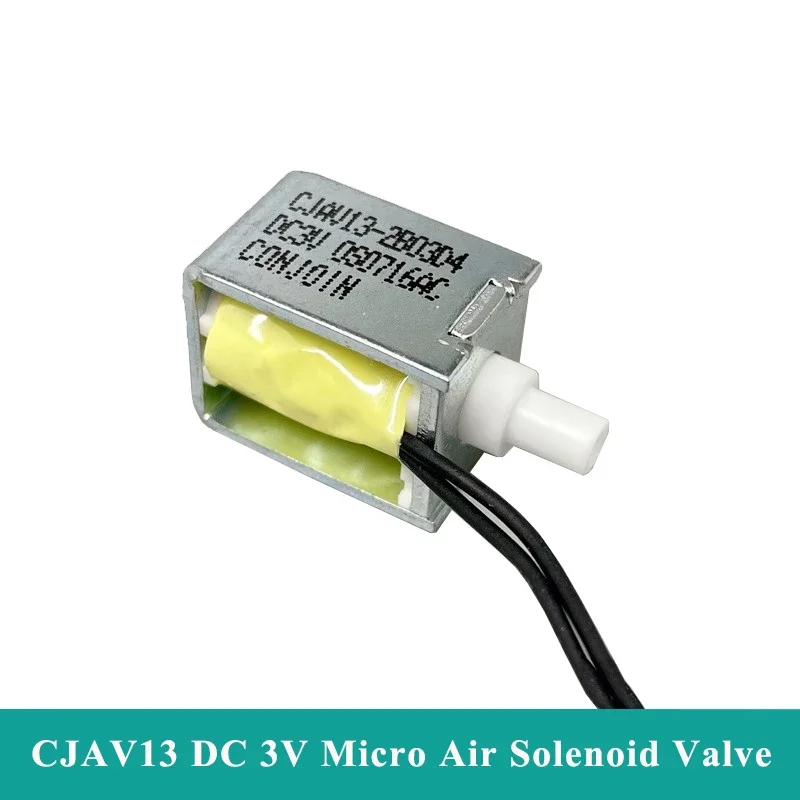 

CJAV13 DC 3V 3.7V Small Mini Electric Solenoid Valve Normally Closed Micro Air Flow Control Valve Exhaust Valve DIY Breast Pump