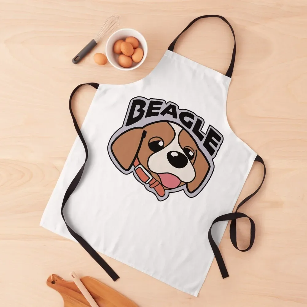 

Beagle Apron Men kitchen Household Items Kitchen kitchen gadgets women's work Apron