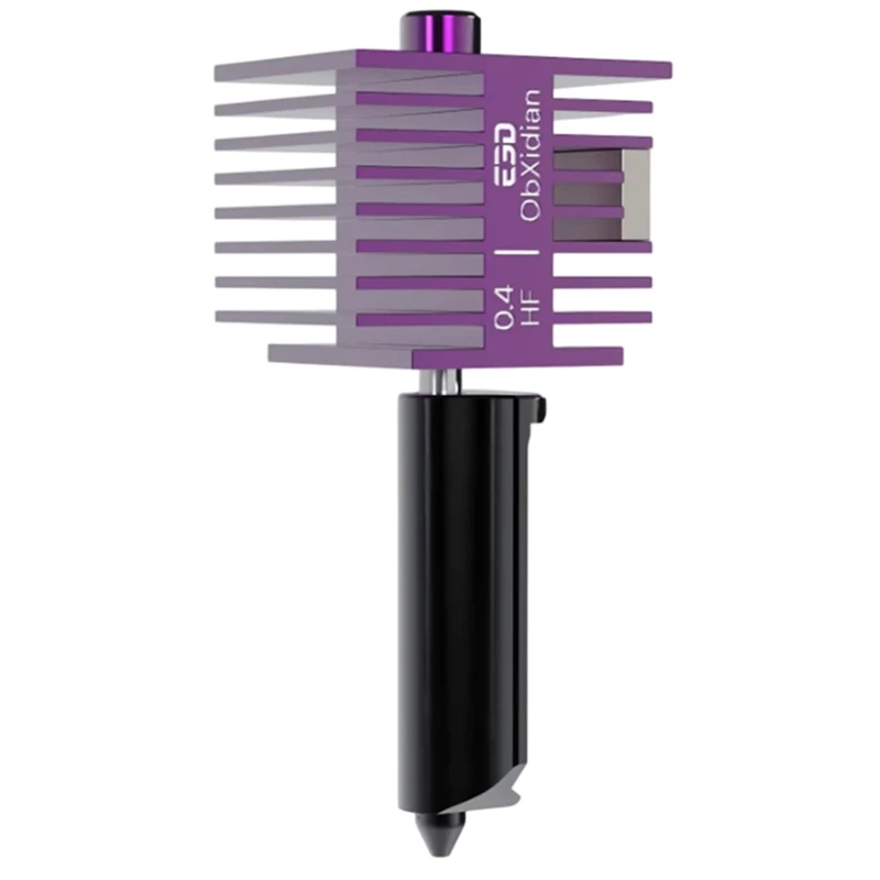 Super Sale E3D High Flow ObXidian HotEndfor Hotend High-Precision Nozzles for Bambulab A1/A1 Mini Printer Accessories 0.4mm