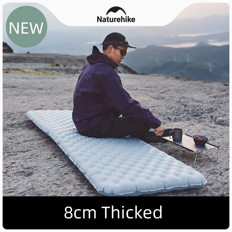 Imagem -03 - Naturehike-ultraleve Colchão Inflável Umidade-proof Pad Portátil Camping Tent Tapete de Dormir ao ar Livre R-value 3.2 Tent Pad