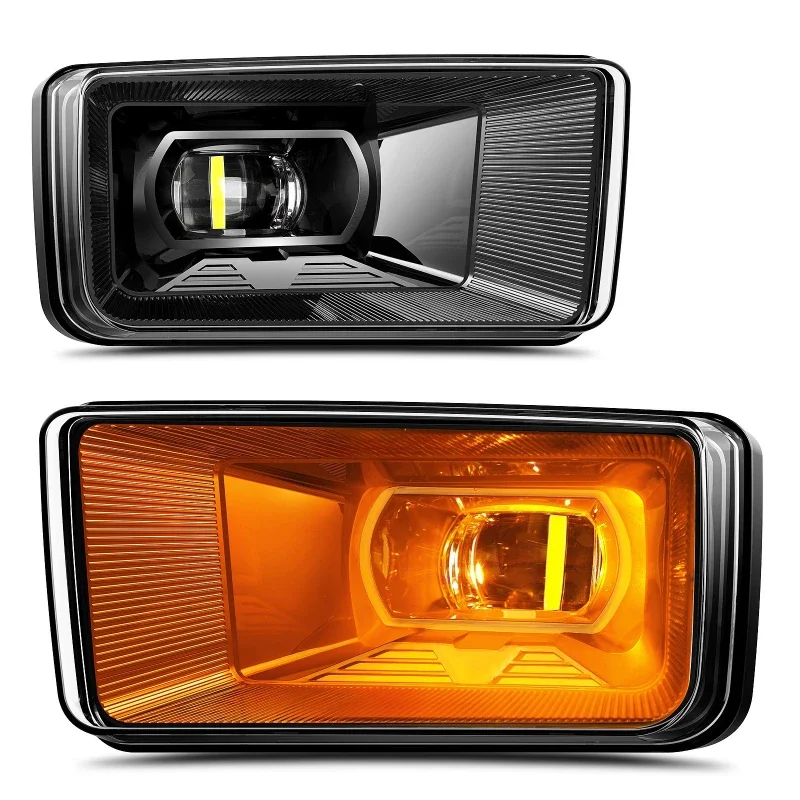 

Suitable for 08-14 Chevrolet Solod Front Fog Light Assembly Modified Pickup Silverado Fog Light