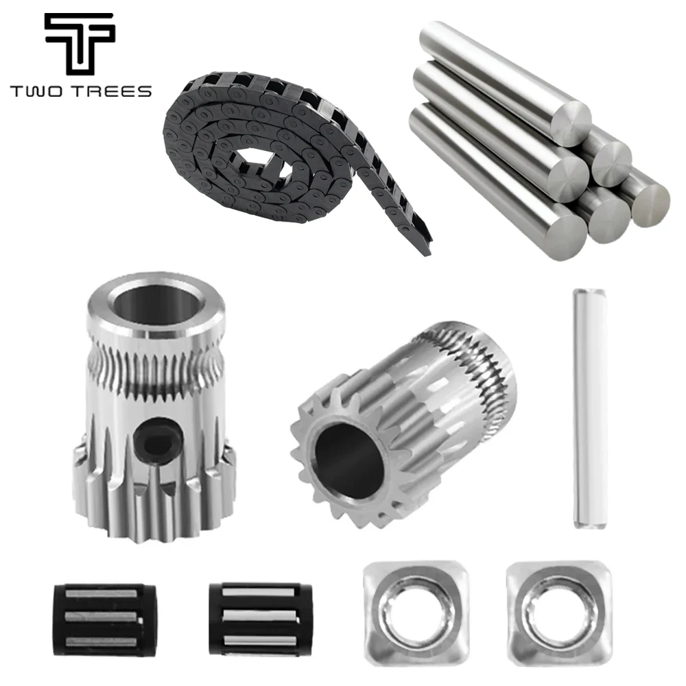 

Dual Drive Gear Extruder kit Cloned Btech for Prusa i3 3D Printer part 7*7mm Bridge Type Towline 8x250mm Linear Rods Axis