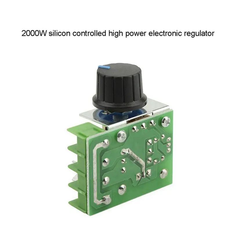 BNVN-7 Piece 25A AC 220V 2000W SCR High Power Electronic Voltage Regulator Module Adjustable Motor Speed Controller Regulation view 3