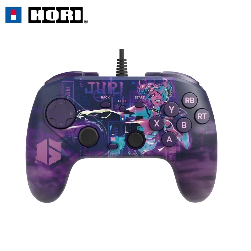 Limited Edition Hori Street Fighter 6 Wired Gamepad Fighting Grip For Pc Windows 11 10octa Game Controller Customized