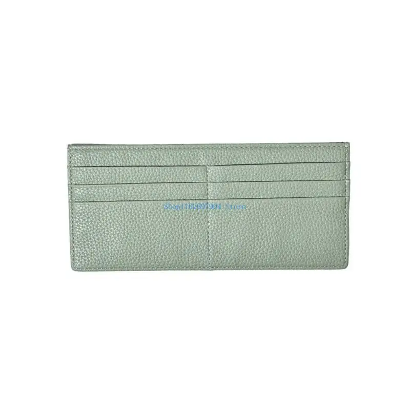 N7YF Premium PU Leather Wallet With Multiple Card Slots And Secure Zippers Closure For Men Women