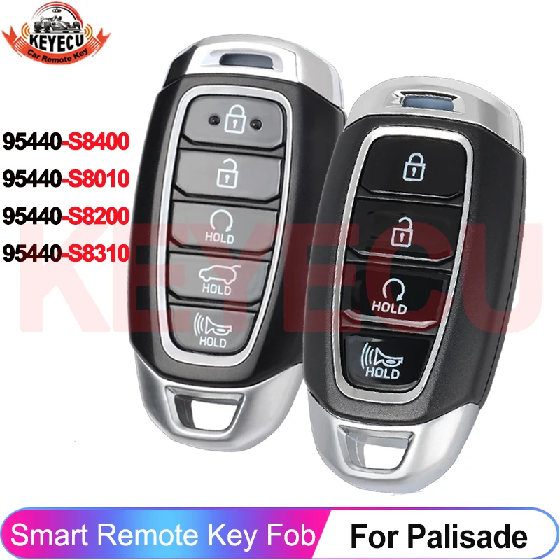 

KEYECU 95440-S8010 95440-S8400 For Hyundai Palisade 2019 2020 2021 2022 2023 95440-S8310 95440-S8200 Remote Key Control 433MHz