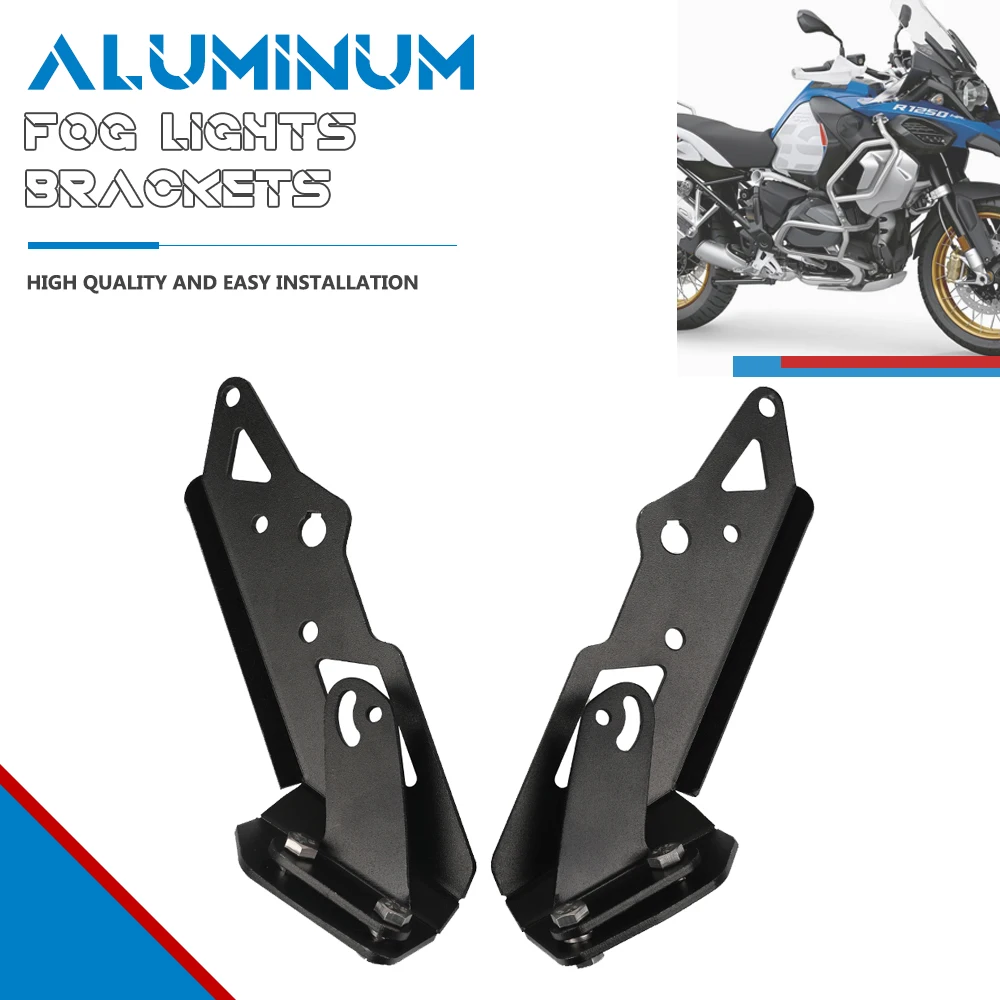 

Aluminum Fog Lights Brackets LED Lights Bracket Auxiliary Lights For BMW R1250GS R1200GS R 1200 GS LC ADV R 1250 GS Adventure