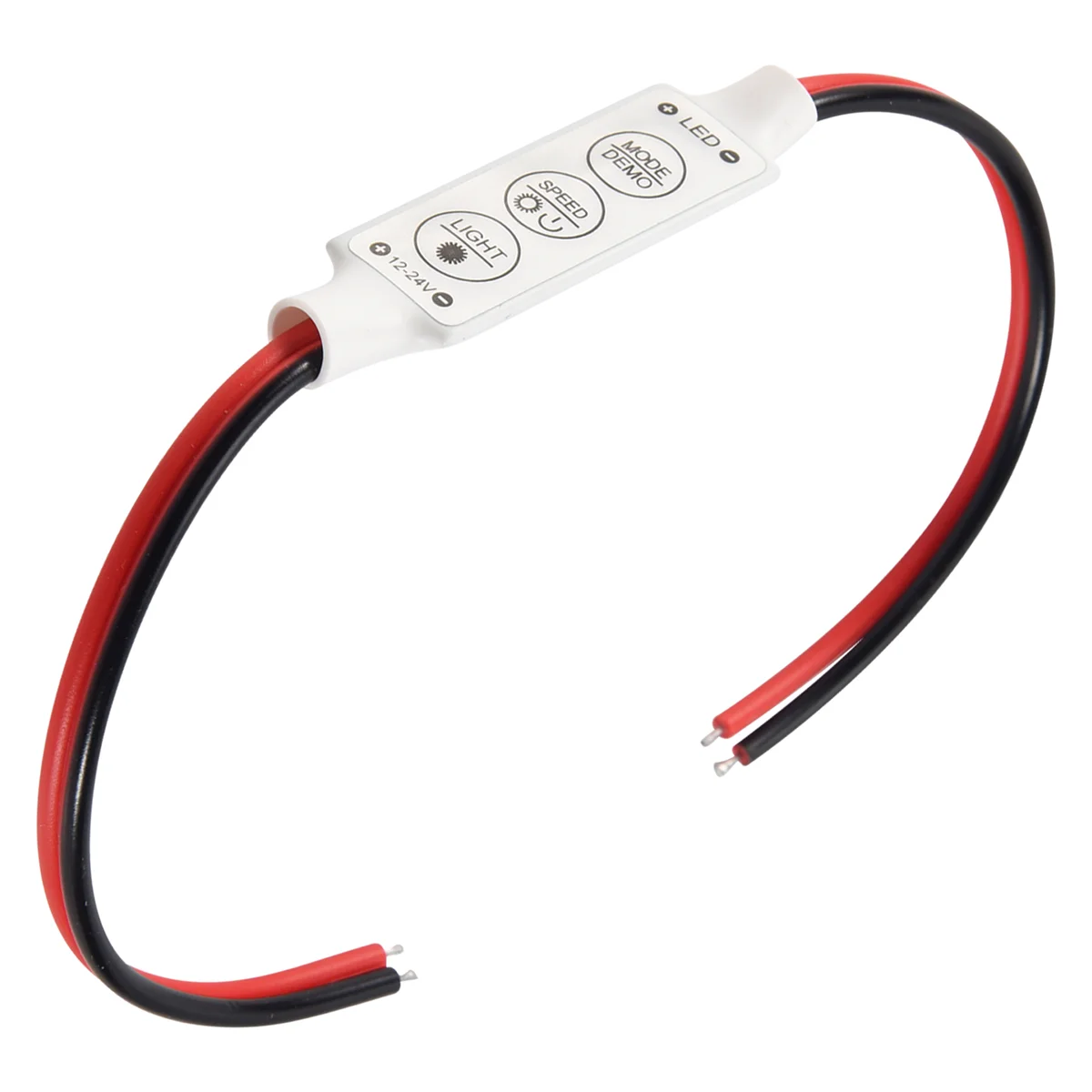 12A หรี่ไฟ LED 12V-24V สำหรับตัวควบคุมขาวดำแบบแถบไฟ LED