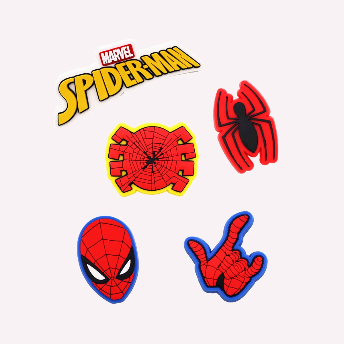 

MINISO 1 шт., подвески для обуви с Человеком-пауком Marvel, сабо с героями мультфильмов, украшения для сандалий, аксессуары для обуви, тапочки с пряжкой, вечерние подарки для мальчиков