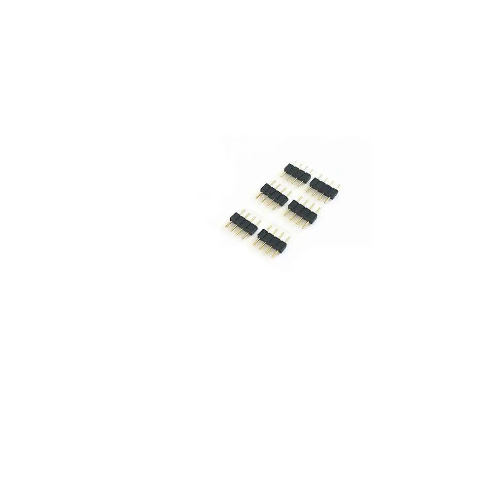 9Pcs LED Strip Extension Cable Rgb Connector Long Light Bar Extension Cord Easy Installation Weld Free Connection