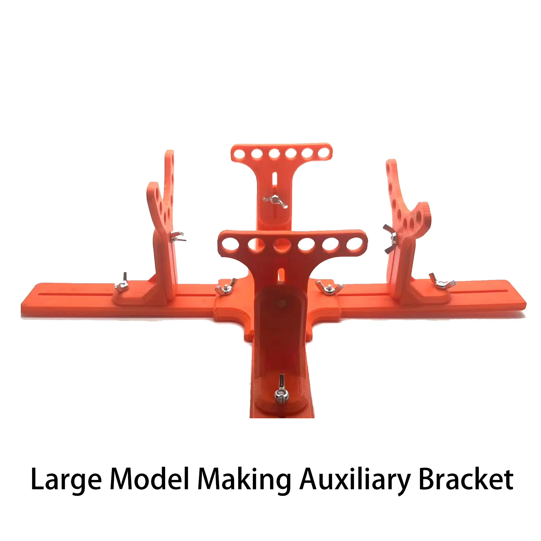 Aircraft model production and coloring aged auxiliary support base spray stand bracket tool