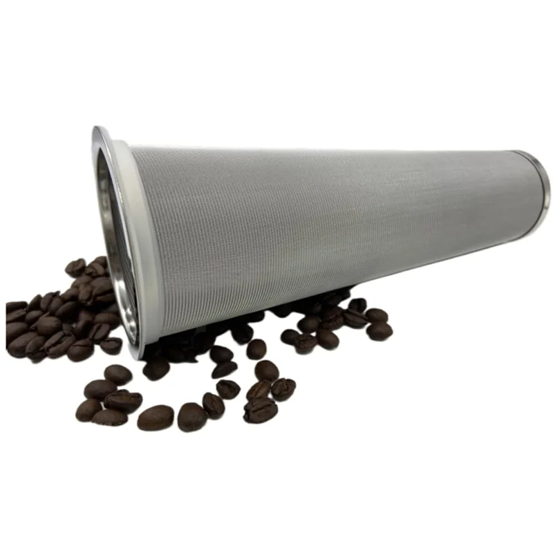 A26T-2 Pack Stainless Steel Cold Brew Coffee Filter For Wide Mouth Mason Jar 64Oz, Food Grade Tea And Water Filtration System
