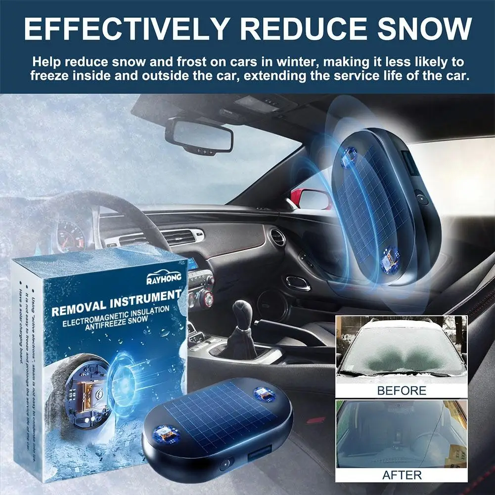 الشتاء سيارة التجمد أداة إزالة الثلوج زجاج سيارة مرآة الرؤية الخلفية إزالة الجليد سريع الثلوج تذوب التجمد أداة لجميع السيارات