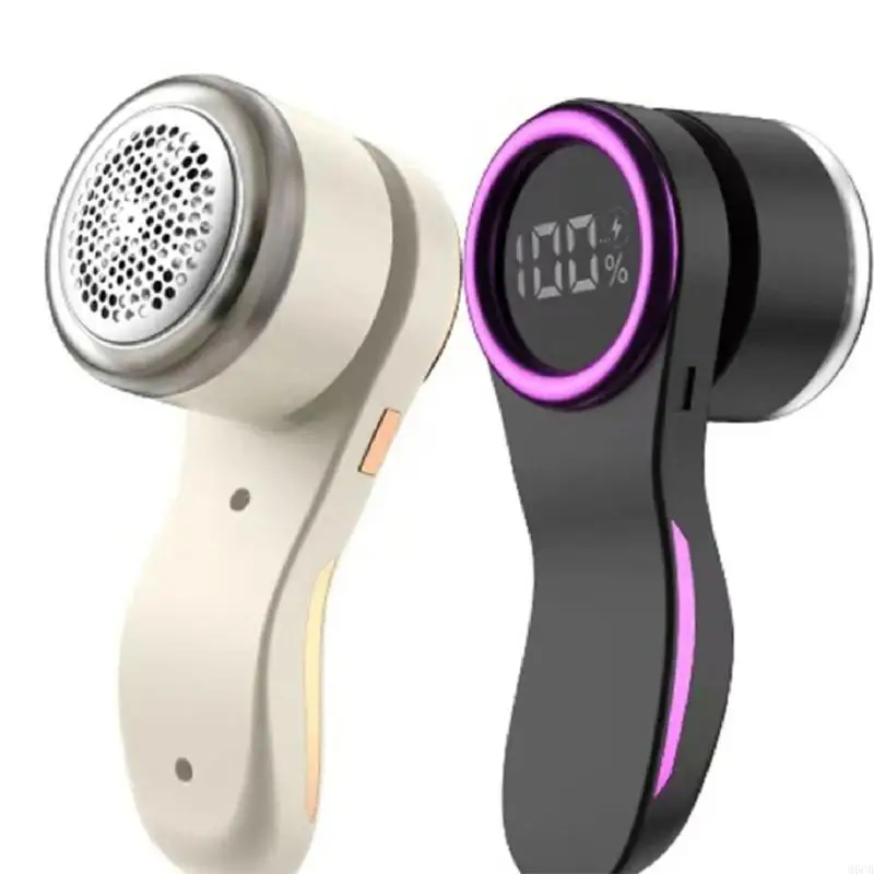 M6CB Powerful Rechargeable Lint Shaver with LED Display For Clothes Sofa And Carpet
