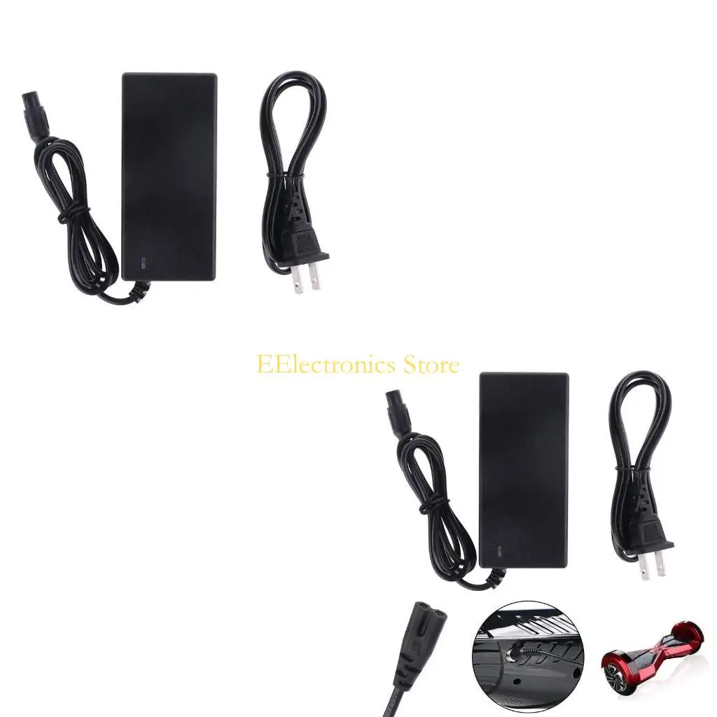 B03C 42V 2A Power Supply Adapter Battery Charger for Electric Drive for Smart Balance Wheel Self Balancing Scooter for Cars