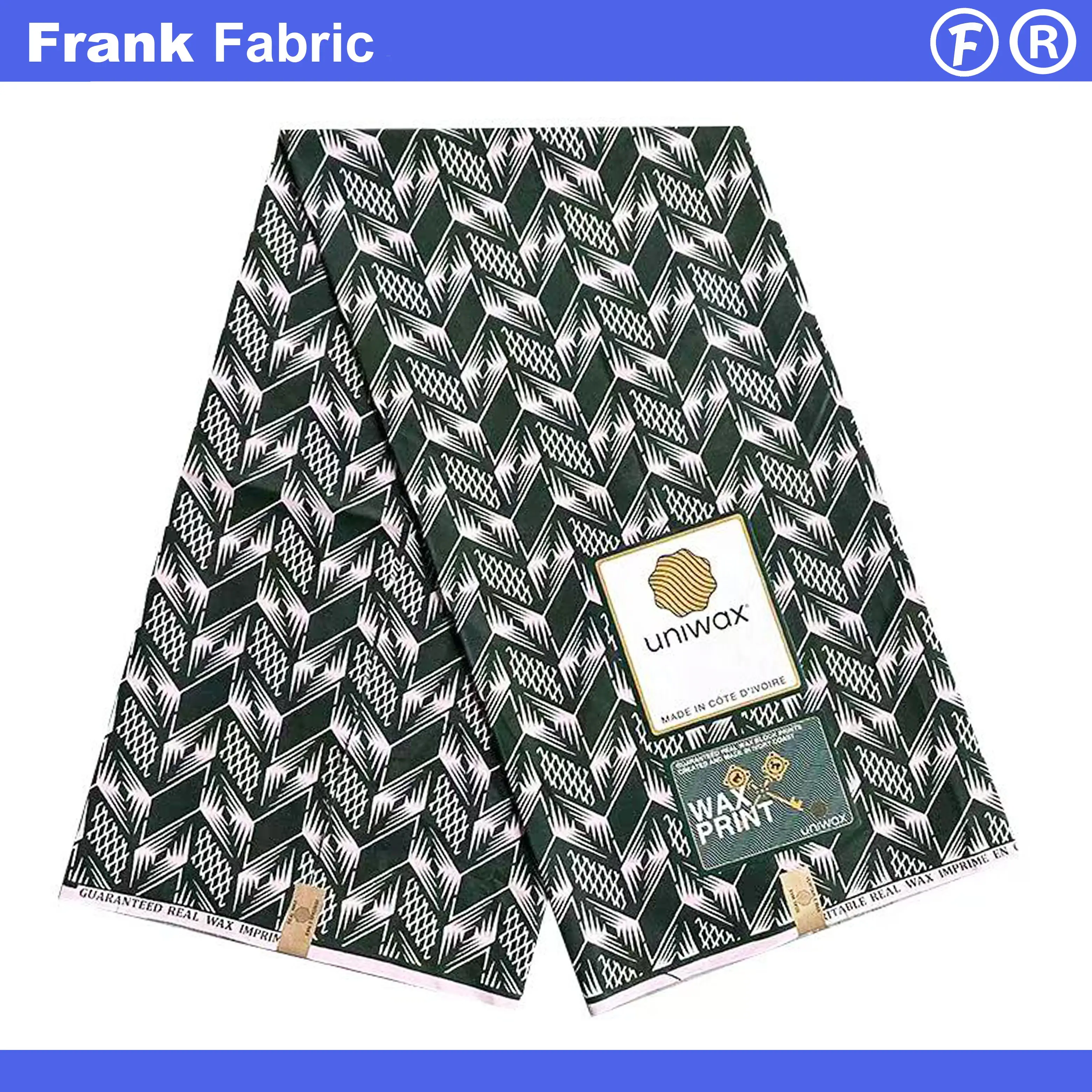 

6-ярдовая яркая цветная ткань Анкара с красителем, высокое качество, супер голландская хлопковая ткань с африканским восковым принтом для церковных халатов FF2508.008