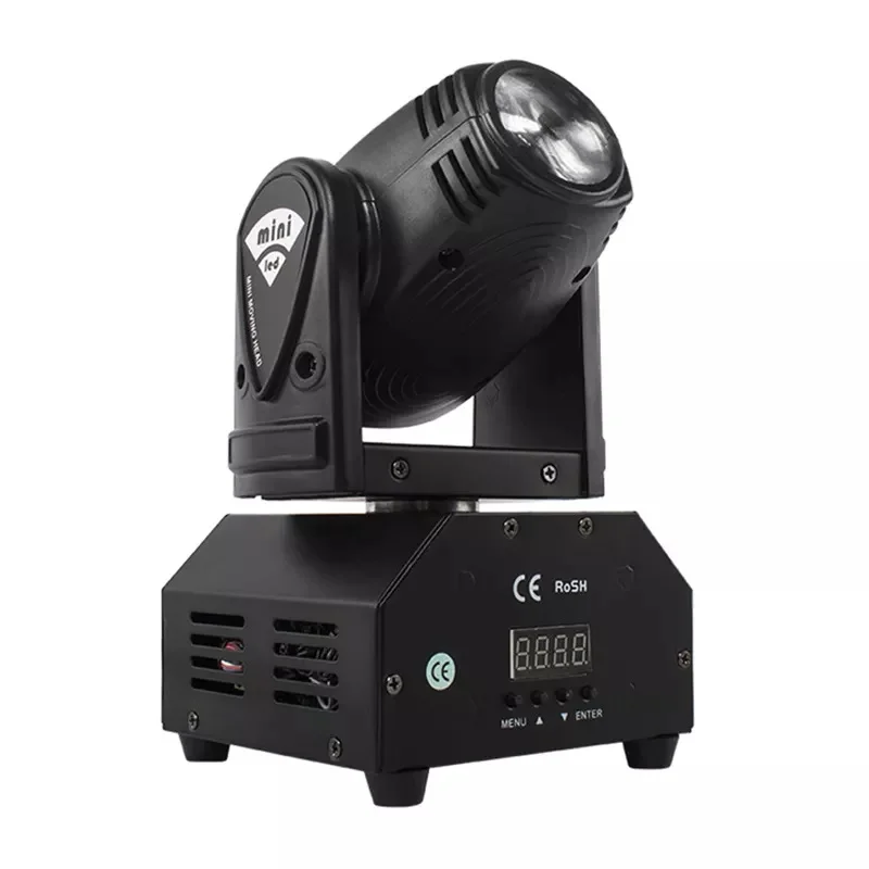 MINI 10W LED beam moving head light professional disco stage dj lighting led effect light KTV Bar Club Stage light show