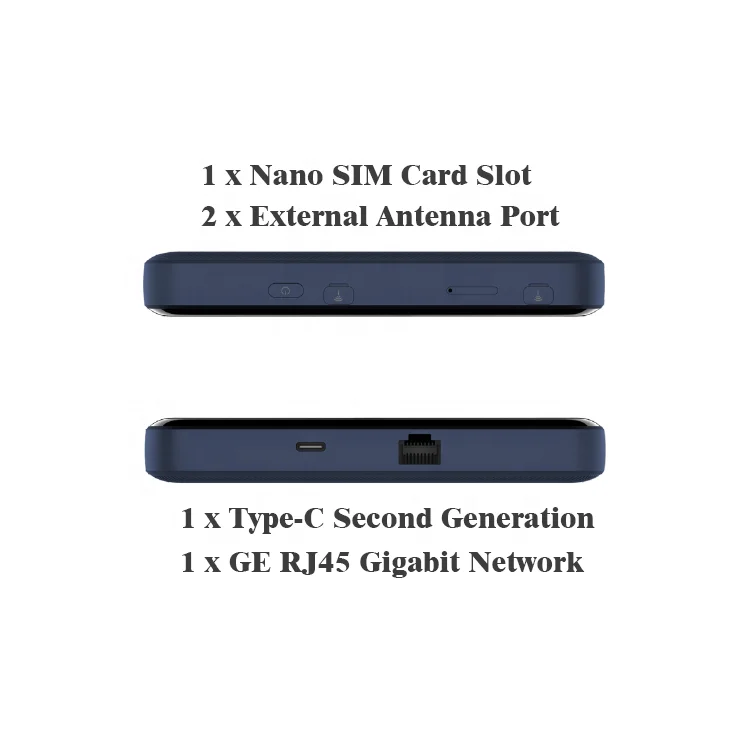 Lanyuxuan Vodafone MU5001 5G Router WiFi Seluler Vodafone