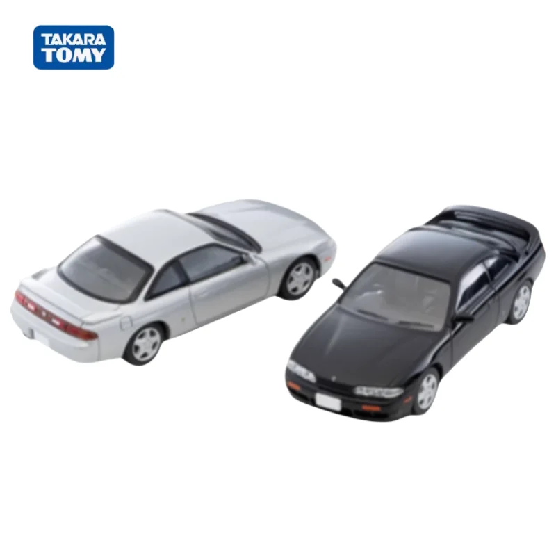 TAKARA TOMY TOMICA TLV LV-N333a/b SILVIA S14 alloy model, children's collection of decorative toys, for children's holiday gifts