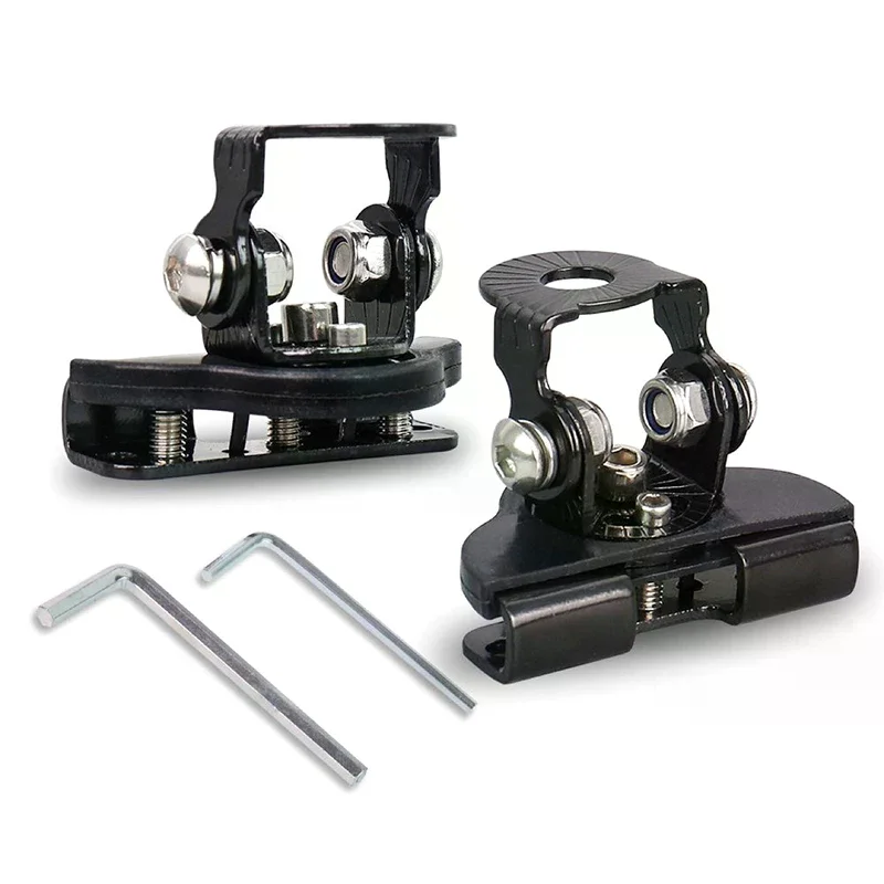 

2Pcs LED Light Bar Mounting Bracket LED Work Light Mount Bracket Clamp Holder Hood Fog Light Lamp Holder Auto Accessori
