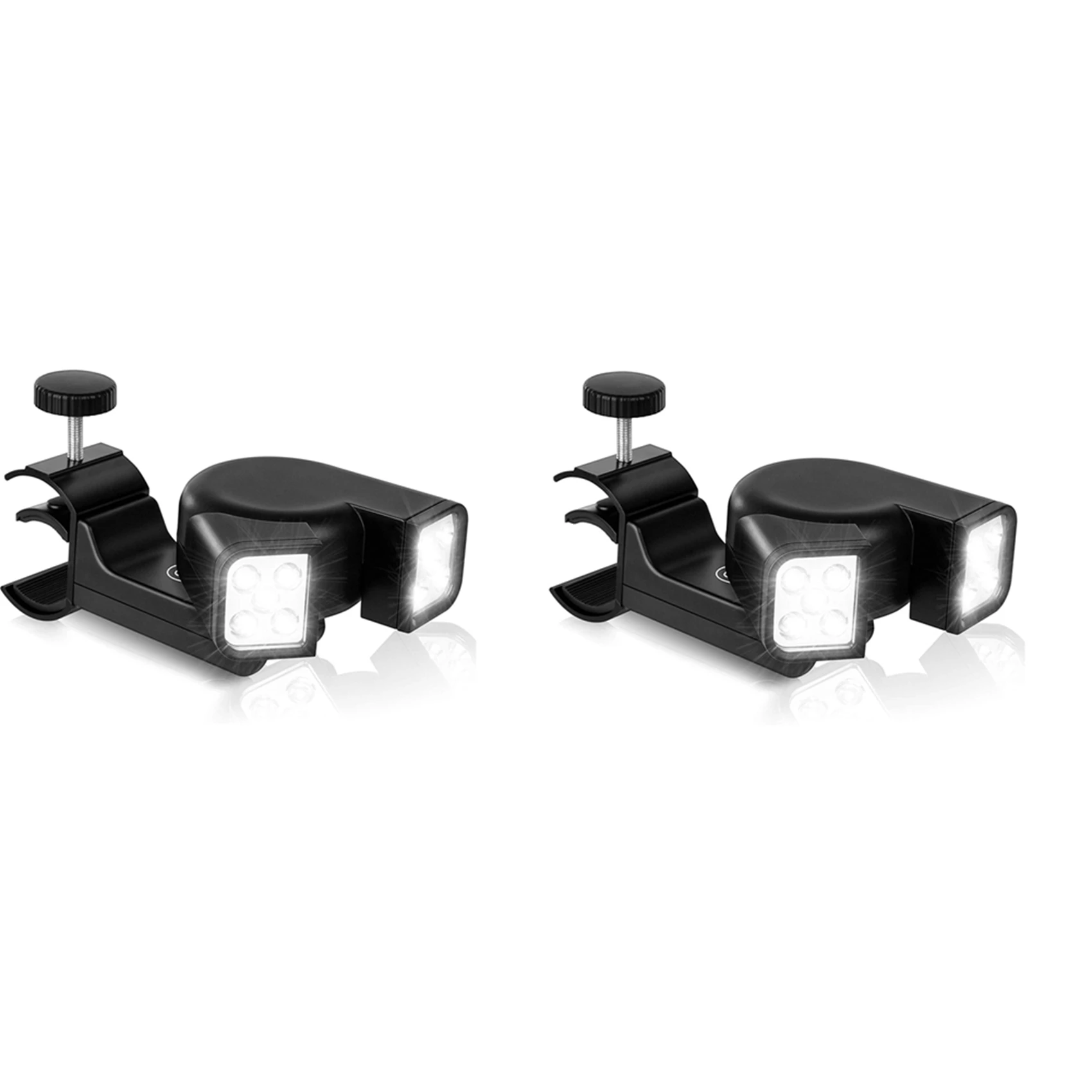 ABUP-2X ไฟย่างสําหรับบาร์บีคิวกันน้ํา - กดสวิตช์และ 10 Super-Bright บาร์บีคิวหลอดไฟ LED ทนความร้อนและแสงยืดหยุ่น