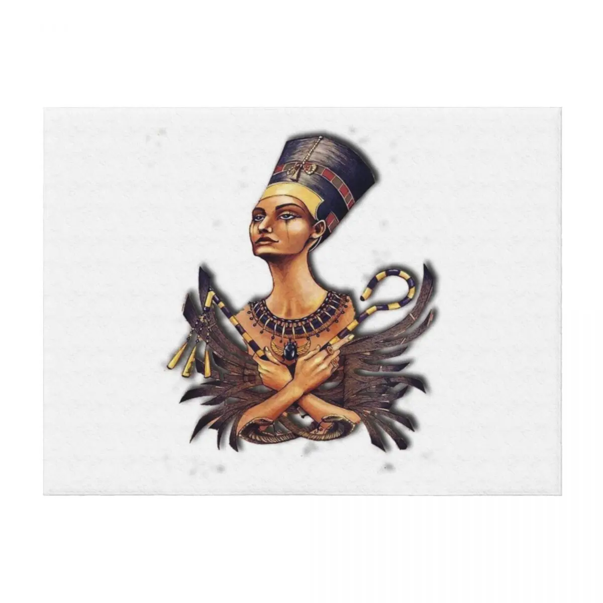 

Egyptian Queen Throw Blanket Shaggy Luxury Brand halloween Furry Blankets