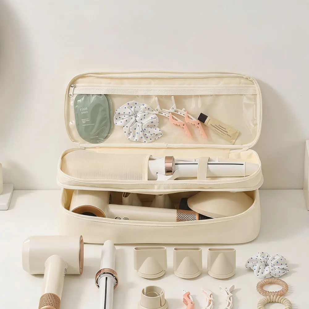 Large Portable Hair Appliance Bag Travel Storage Organizer For Hair Dryer Curler Flat Iron Professional Styling Pouch