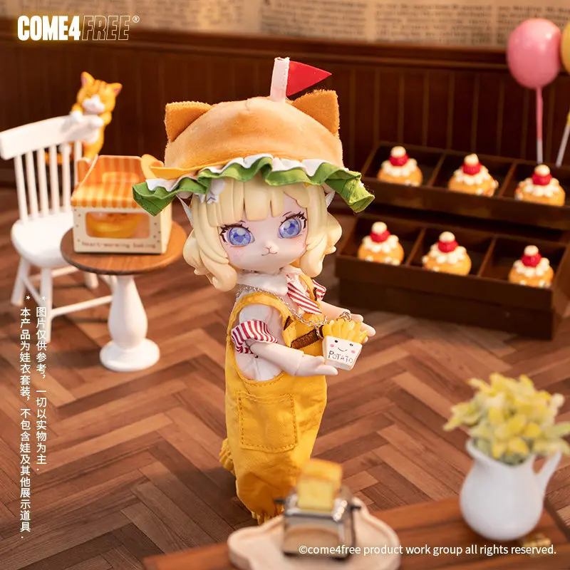 

Комплект одежды для куклы BJD COME4FREE, 12 точек крепления, серия «Десерт» - платье для куклы ZhiZhi Miao Bau