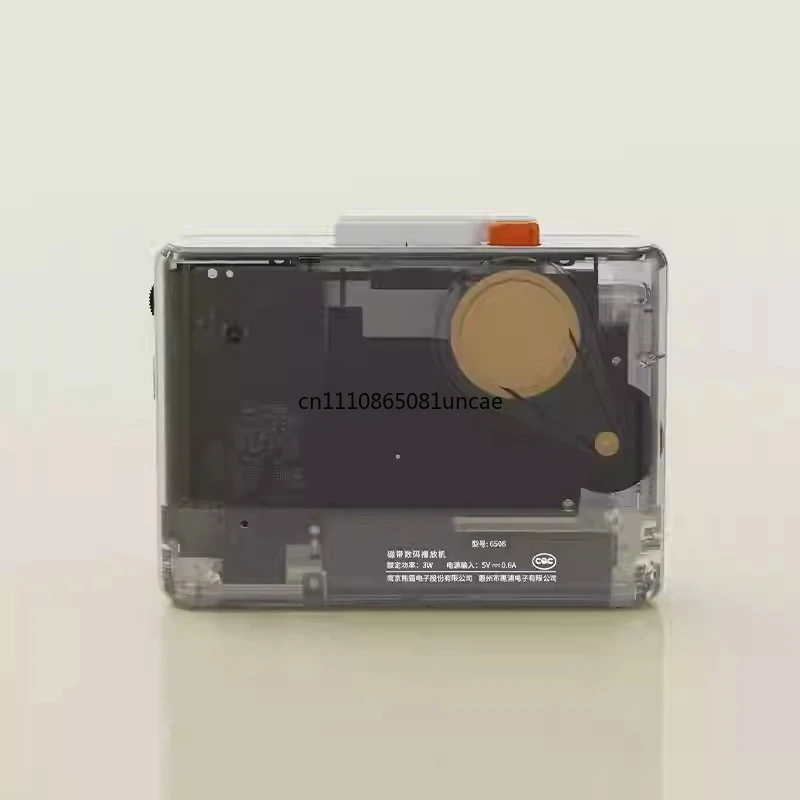 

For 6508 New Stereo Tape Player Cassette Single Play Old Retro Bluetooth Rechargeable