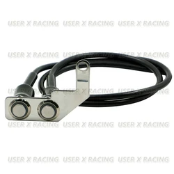 USERX Universal Motorcycle Modified parts aluminum alloy parts Metal bracket LED headlight start stop switch direct deal