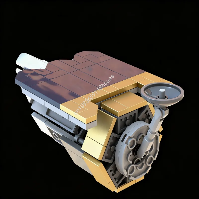 159pcs MOC cy 그레이스 로마 우주 망원경 모델 블록 창의적인 장난감 생일 어린이 모듈형 크리스마스 선물