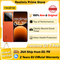 realme GT 7 Pro Smartphone 5G Global Version Snapdragon 8 Elite 6.78'' 120Hz Eco OLED Screen 120W SUPERVOOC 50MP Camera NFC GPS