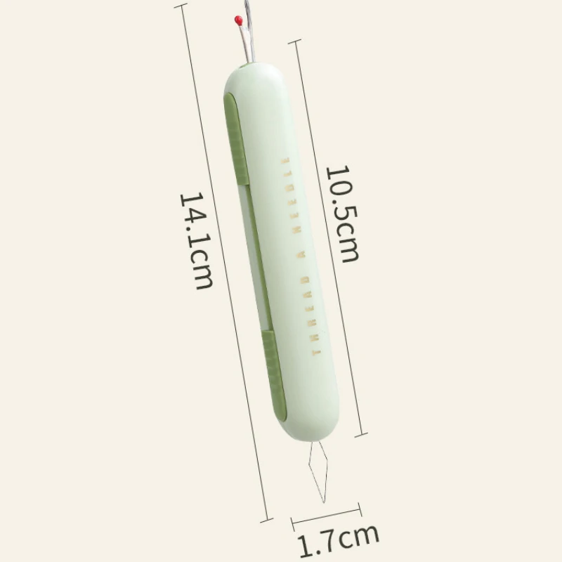 Auto Needle Threader Thread Remover Diy Quick Sewing Elderly Guide Easy Device Double-headed Handmade Sewing Needle Accessory