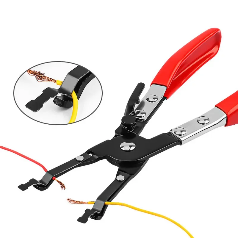 1pcs Universal Soldering Aid Pliers 2 Wires Holders Innovative Car Repair Garage Tools Wire Welding Clamp Electrical Hand Tools