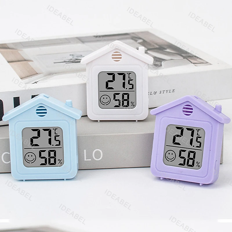 Mini Indoor Thermometer LCD Digital Temperature Room Hygrometer Gauge Sensor Humidity Meter Indoor Thermometer Temperature